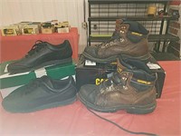 Used Cat work boots and slightly used Puma men's