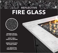 (READ) Style Selections Black Fire Glass