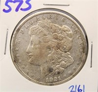 1921 S MORGAN DOLLAR COIN