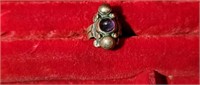 Sterling Silver and Amethyst Stone Ring