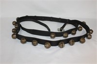 Long Antique Sleight Bells on Strap
