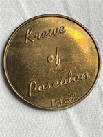 Krewe of Poseidon 1962 Coin