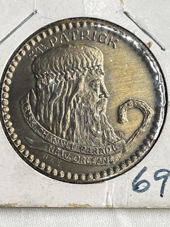 New Orleans Mardi Gras Doubloons Auction