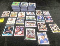 1990 Fleer Assorted Cards w/ Cases