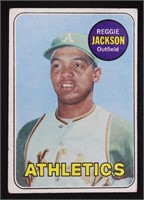 1969 Topps Baseball Reggie Jackson #260