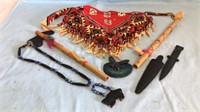Native American Child's Set Tomahawk, Loin Cloth