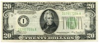 1934 Minneapolis $20 Federal Reserve Note