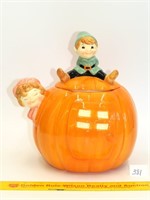 Peter Pumpkin Eater cookie jar by Treasure Craft
