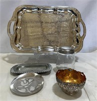 Leonard Candy Dish Serving Trays & more