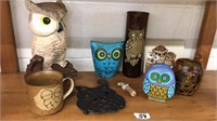COLL OF ASST OWL COLLECTIBLES