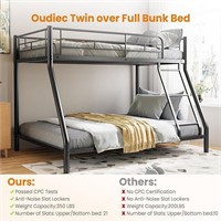 Twin over Full Bunk Bed  NEW in Box