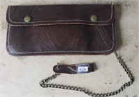 Classic Wallet with Chain to Attach to Belt Loop