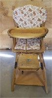 Antique Thayer Convertible High Chair