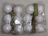 Lot of 4.6" Styrofoam Balls