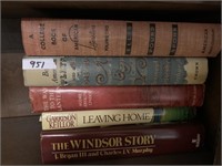 WINDSOR STORY AND OTHER HARD BACK BOOKS