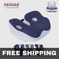 NEW Deodar Memory Foam Sit Relief Seat Cushion