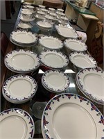 70 PCS. ADAMS IRONSTONE VERUSCHKA CHINA