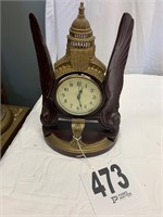 100 year old clock case with new inserts