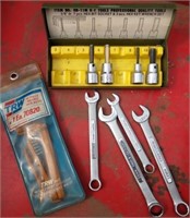 Hex keys, hex bit sockets, wrenches