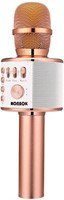 BONAOK Wireless Bluetooth Karaoke Microphone,3-in-