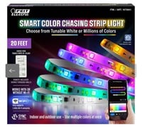 Feit 20ft Smart Color Chasing LED Strip Light $50