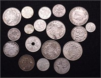 FOREIGN SILVER COINS