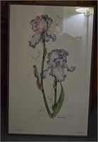 1997 Sandra K Dean Signed & Numbered Iris Print