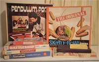 9 pcs. Vintage Board & Family Games