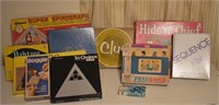 13 pcs. Vintage Board & Family Games