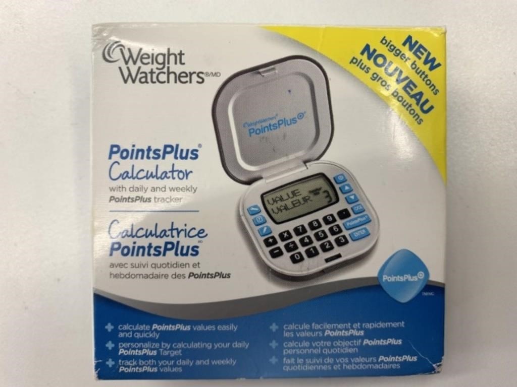 New Weight Watchers PointsPlus Calculator