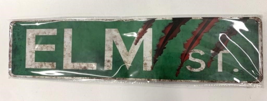 New Elm St. Street Sign 15.5" x 4"