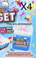 X4 micro fidget sensory toys (5/pkg)