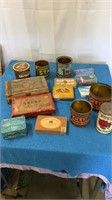 Vintage Cigar Boxes & Cans