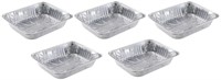 5pk Half Steamer Foil Pans 13x10in NEW