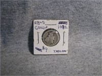 1928-S silver Mercury dime