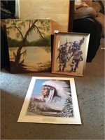 Lot of pictures Indian Print