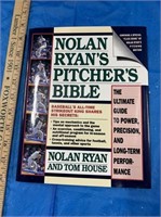 "Nolan Ryan's Pitchers Bible" Hardback Book