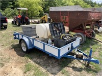 5x10' Trailer with Pressure Washer System