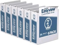 Easyview Premium, 2-Inch Mini Binder, 8.5"x5.5", 3