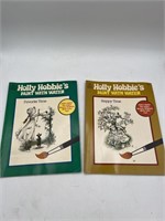 Vintage lot of Holly hobbies paint with water