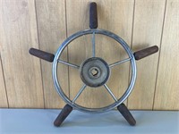 Vintage Boat Wheel
