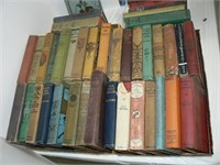 2 LARGE FLATS OF OLD BOOKS