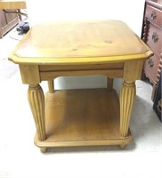 Modern Pine Side Table