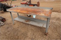 Steel 6' Work Bench