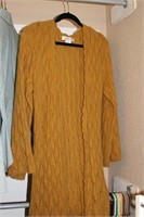 Long Knitted Cardigan, Newport News, M