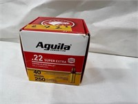 BOXES - AGUILA .22 SUPER EXTRA - 40 GRAIN (250
