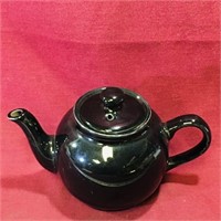 Small Ceramic Teapot (Vintage) (4" Tall)