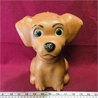 Reliable Canada Plastic Dog Piggy Bank (Vintage)
