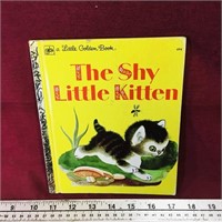 The Shy Little Kitten 1978 Little Golden Book