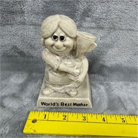 1968 World's Best Mother Statue Russ Berrie